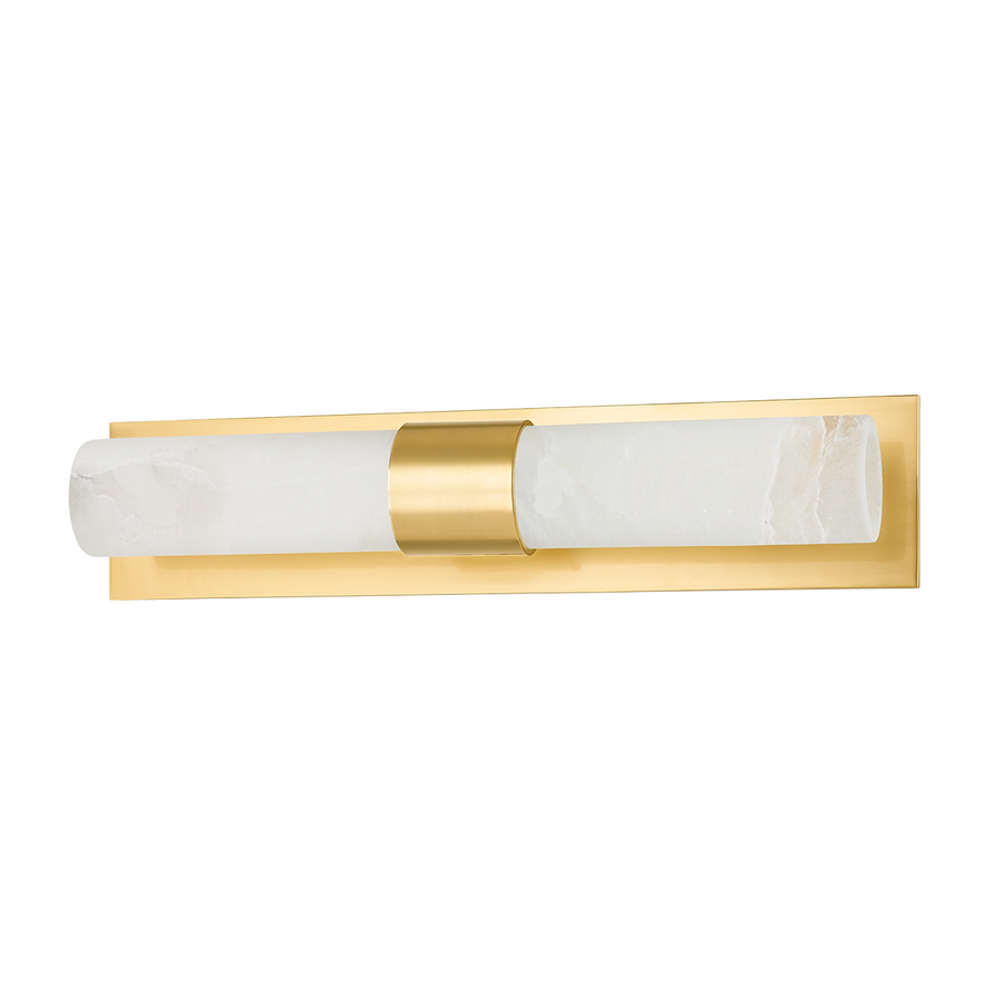 Hudson Valley Lighting STOWE Wall Sconce — Aged Brass