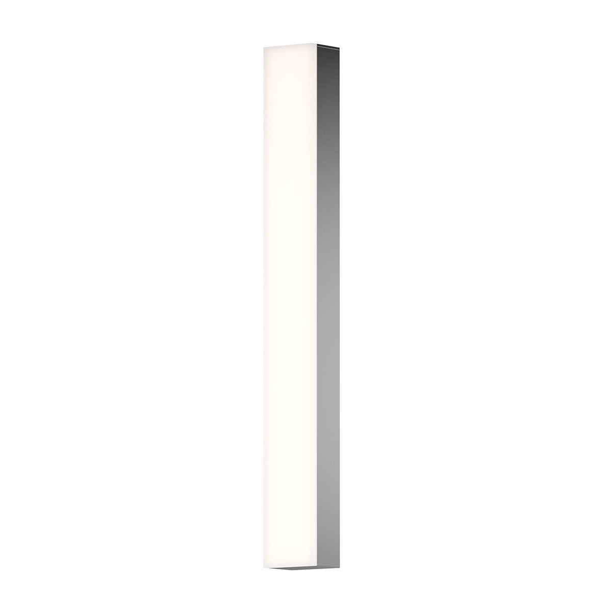 Solid Glass Bar Bath & Vanity in SATIN NICKEL
