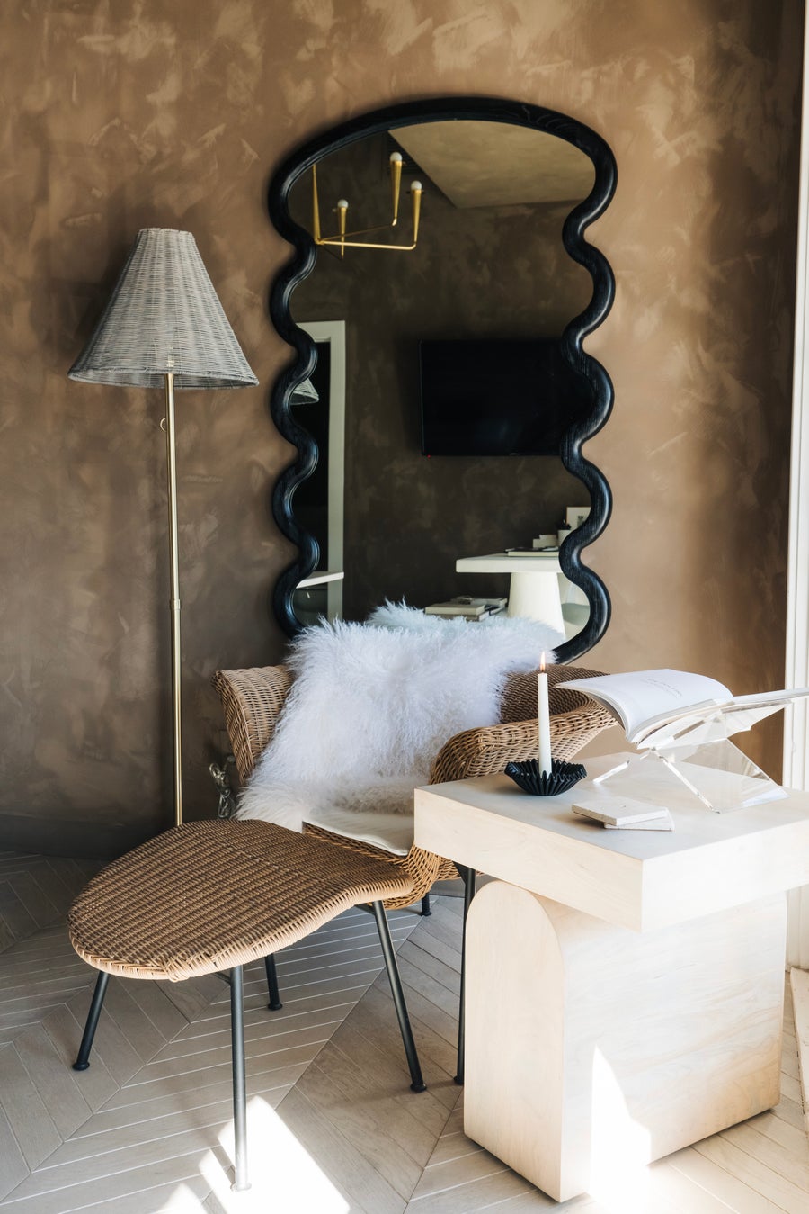 Mitzi Destiny Floor Lamp — HL825401-AGB
