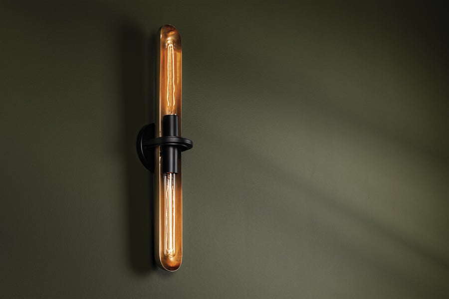 Troy Lighting TUSCON Wall Sconce — B8616-PBR/SBK