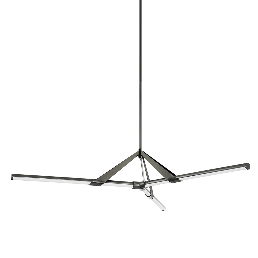 Hudson Valley Lighting Jonas Chandelier — Black Nickel