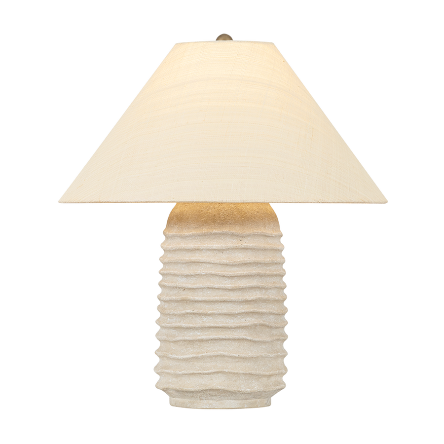 Troy Lighting Gino Table Lamp — PTL5023-PBR/CER