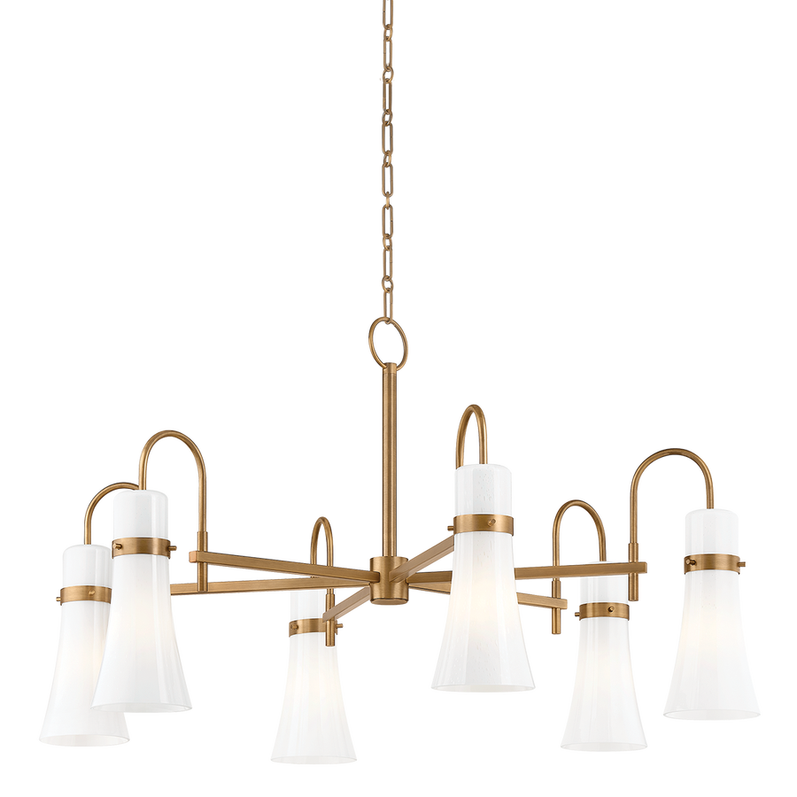 Troy Lighting MAPLE Chandelier — F3430-PBR