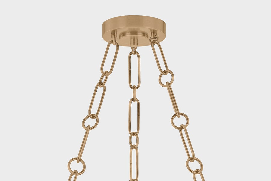 Troy Lighting CAELUM CHANDELIER — F1332-PBR