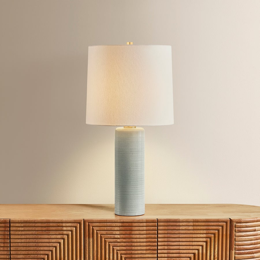 Mitzi Tuva Table Lamp — HL1196201-AGB/CVL