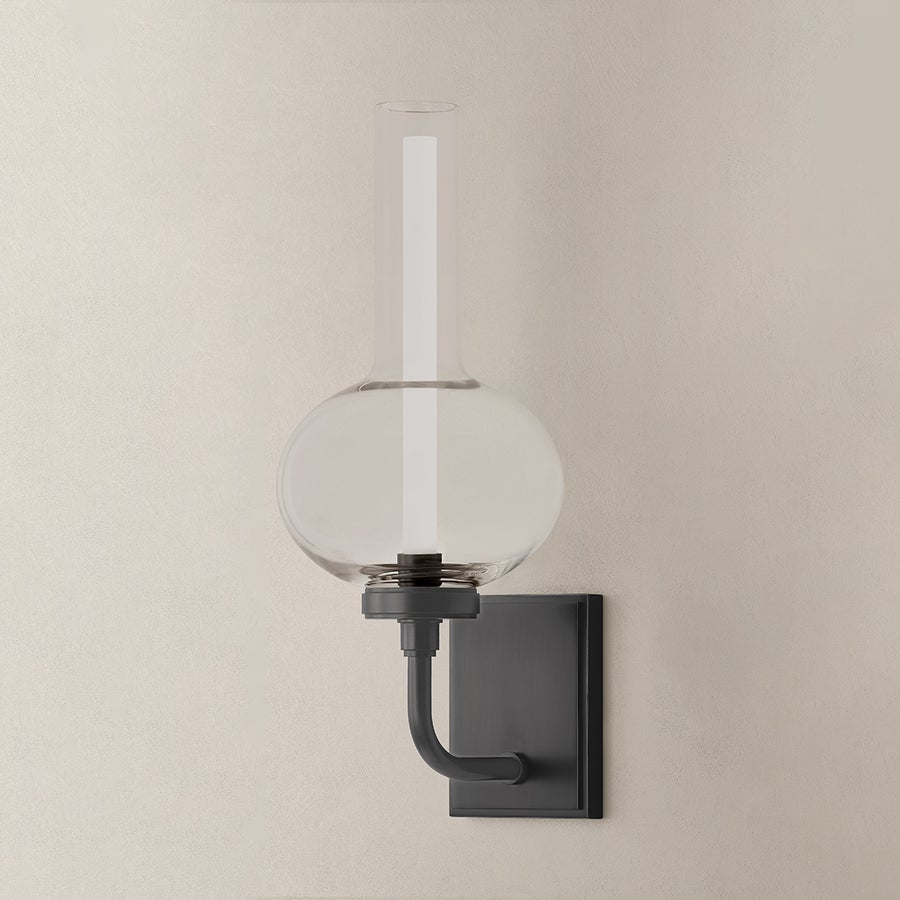 Hudson Valley Lighting Rossman Wall Sconce — Distressed Bronze