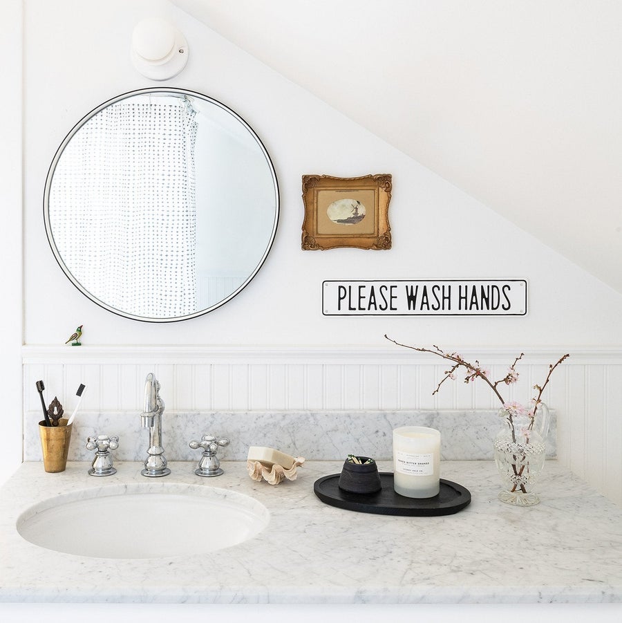 Schoolhouse Alabax Small Flush Mount — SH125663-WT