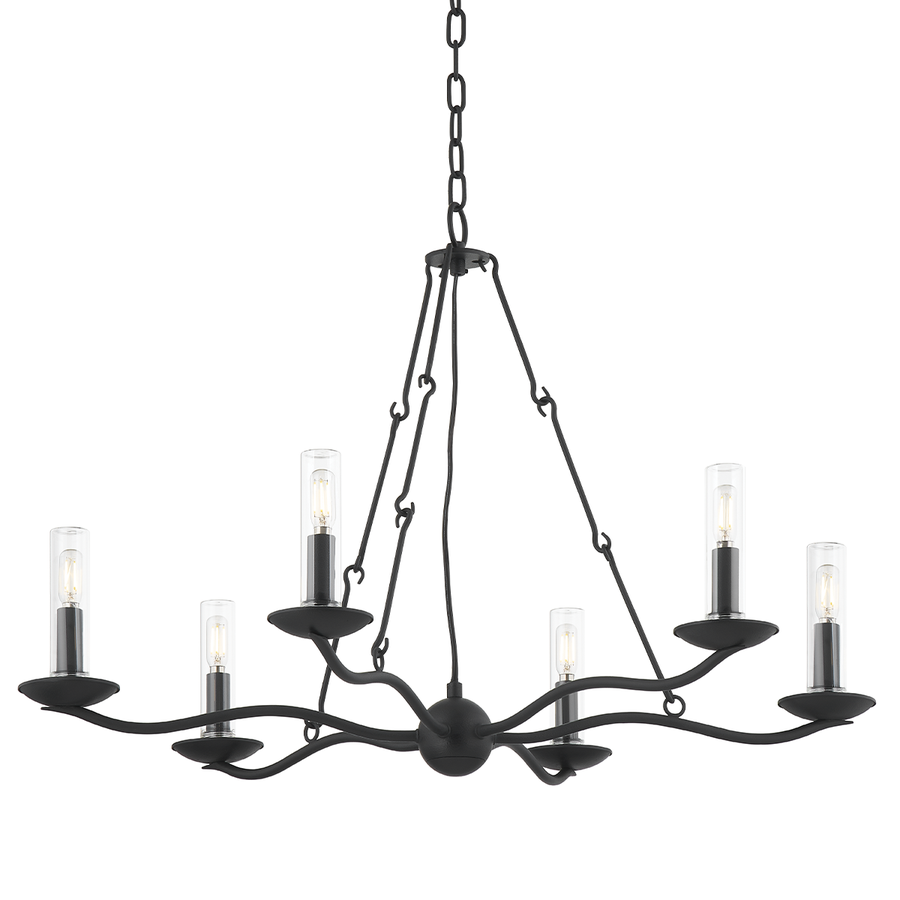 Troy Lighting Sawyer Exterior Chandelier — F6307-FOR
