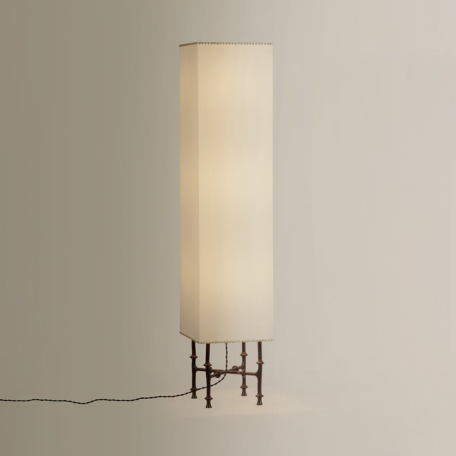 Hudson Valley Lighting Cy Floor Lamp — Black Iron