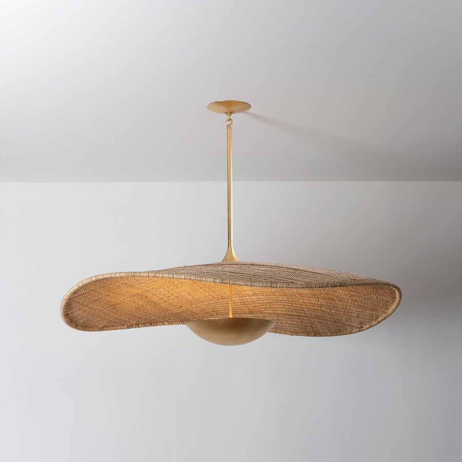 Hudson Valley Lighting SHILOH PENDANT — Vintage Gold Leaf