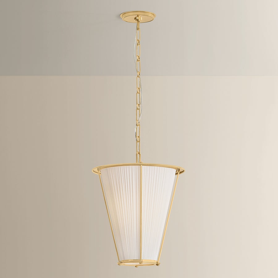 Hudson Valley Lighting Ellsworth Lantern — Aged Brass