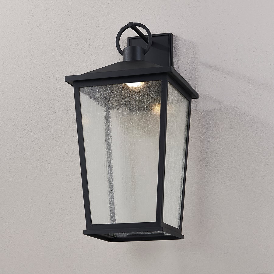 Troy Lighting Soren Exterior Wall Sconce — B8908-TBK