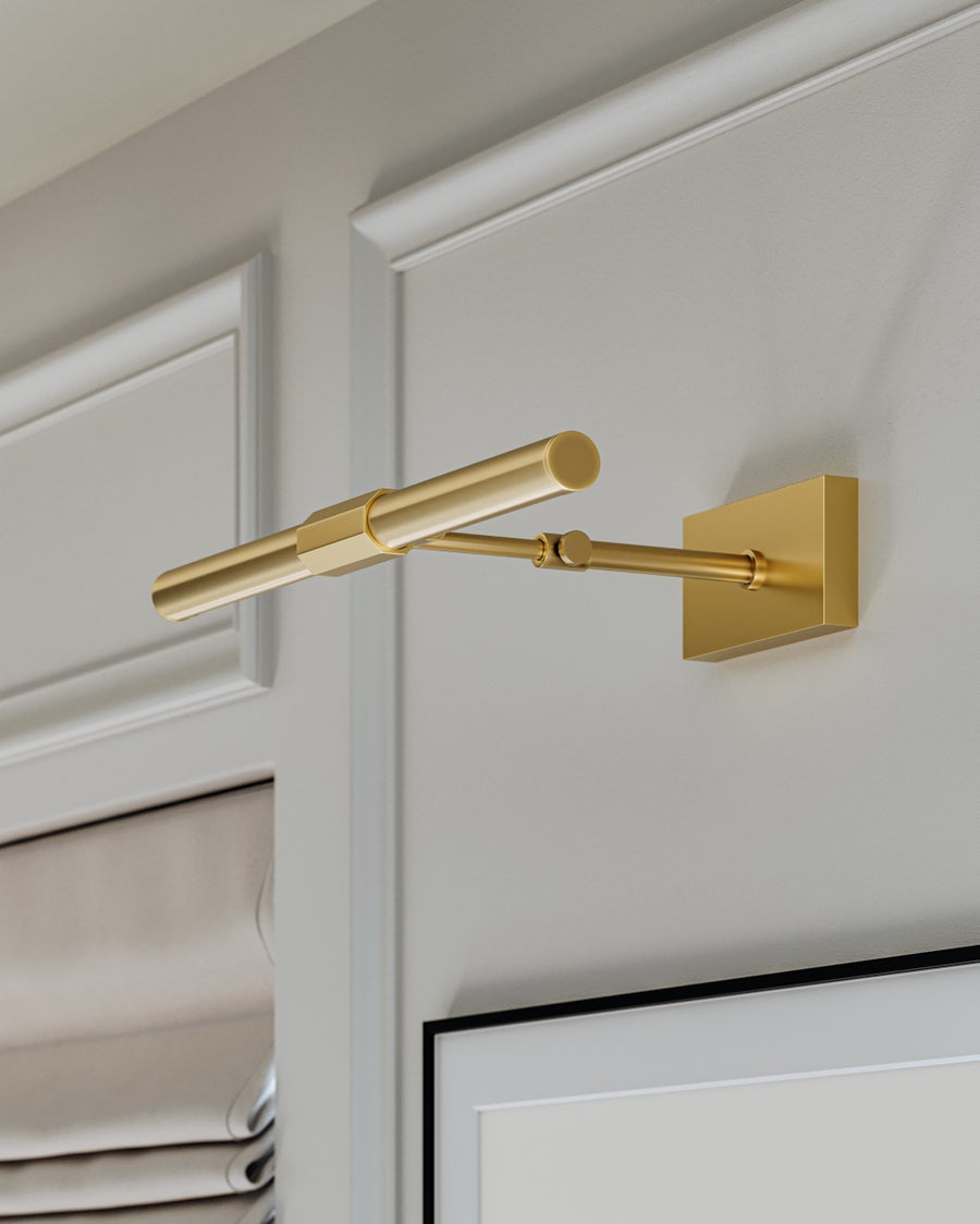 Hudson Valley Lighting MELBOURNE Picture Light — Aged Brass