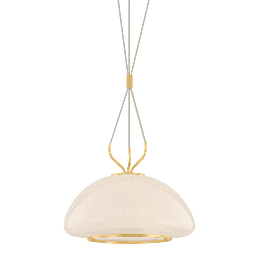Hudson Valley Lighting Baudette Pendant — Aged Brass