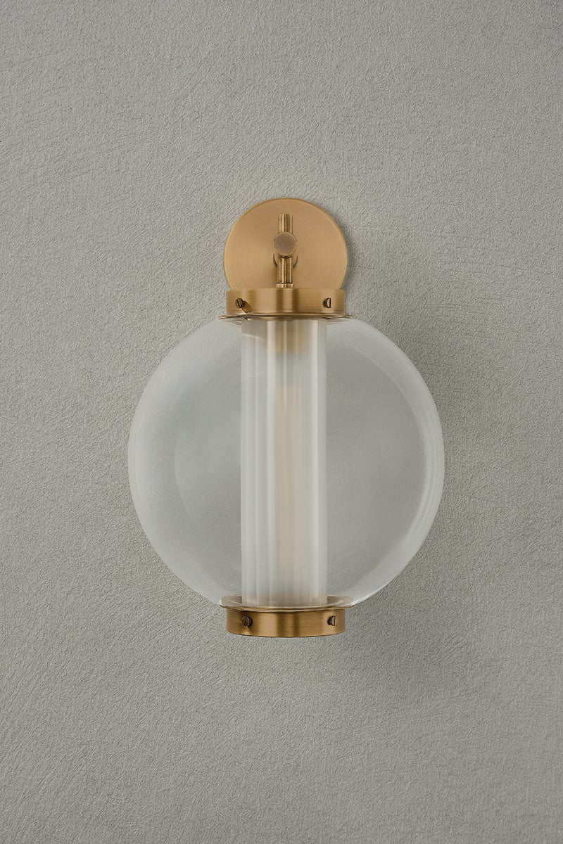Troy Lighting Marco Exterior Wall Sconce — B6218-PBR