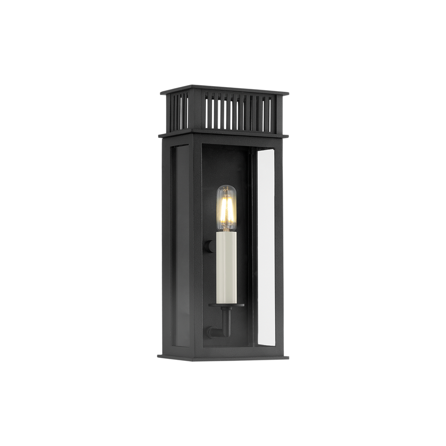 Troy Lighting Gridley Exterior Wall Sconce — B6013-TBK