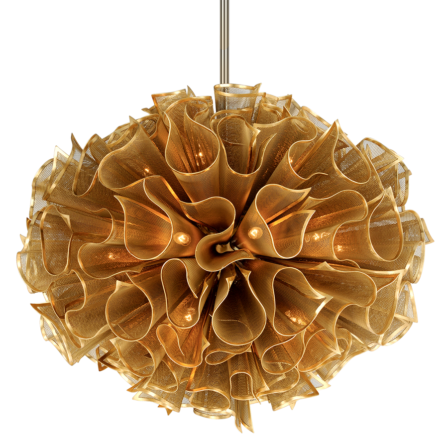 Corbett Lighting Pulse Chandelier — 218-420-GL