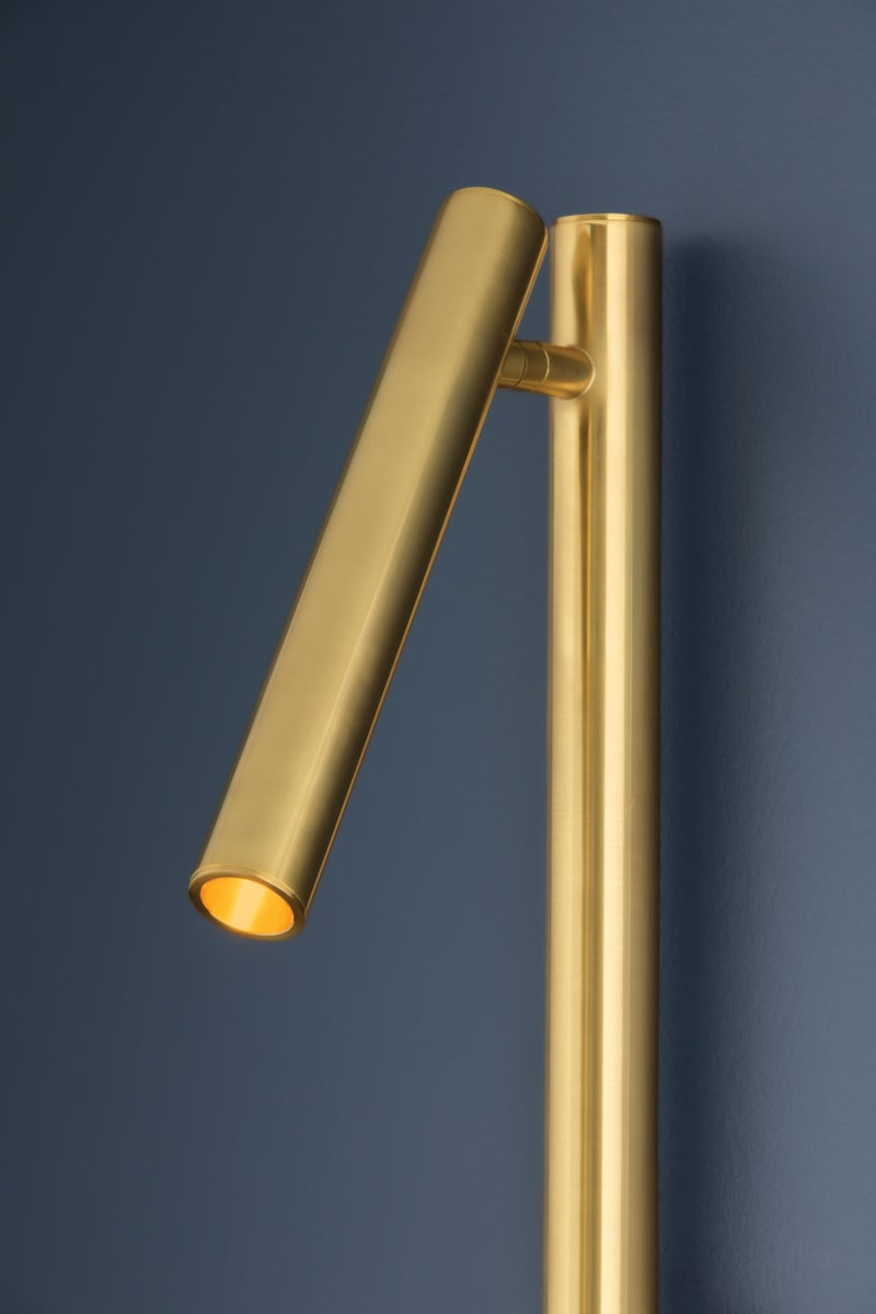 Hudson Valley Lighting CIRCLEVILLE Wall Sconce — Aged Brass