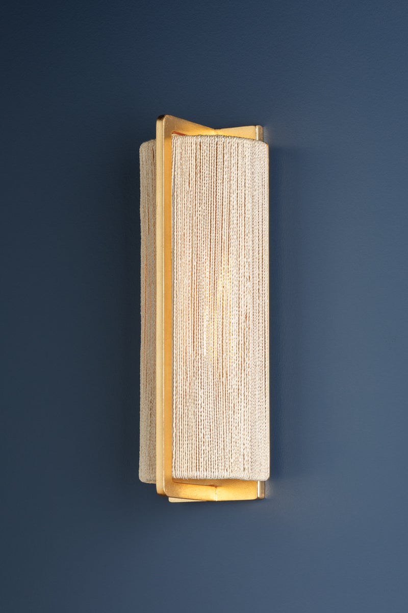 Hudson Valley Lighting QUEBEC Wall Sconce — Gold Leaf