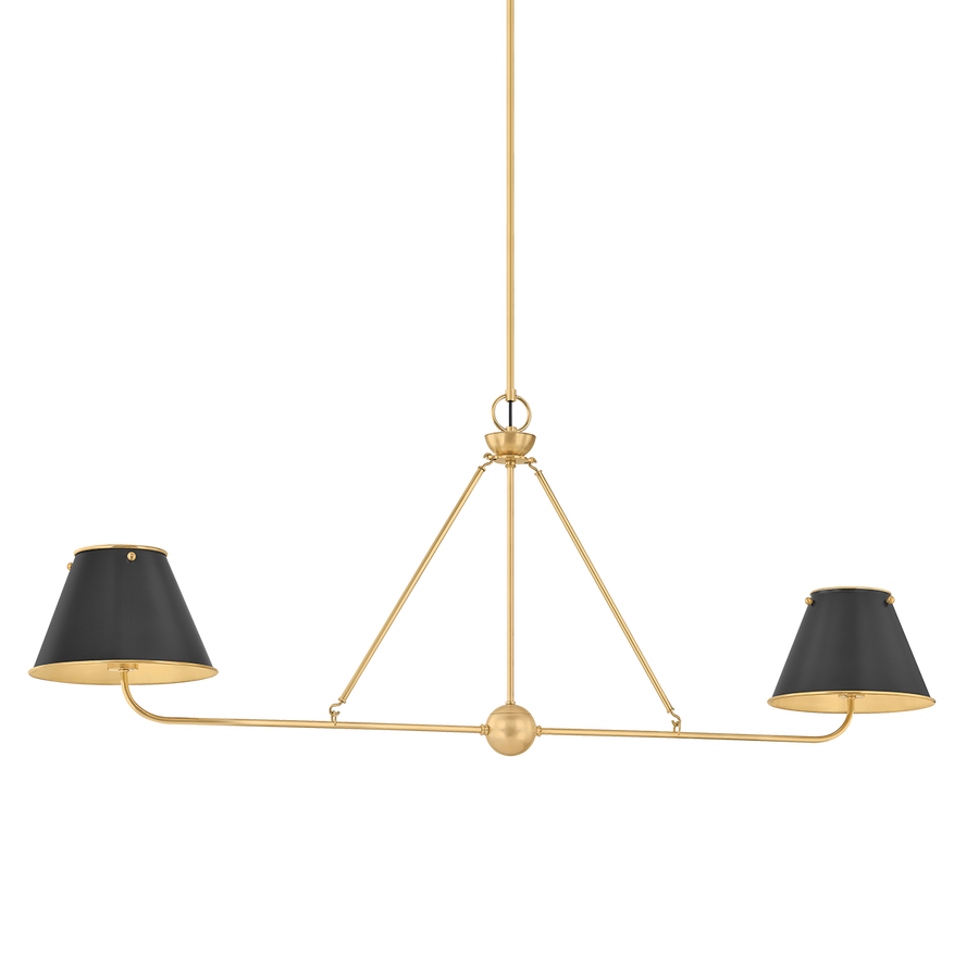 Hudson Valley Lighting Burghley Linear — MDS2001-AGB/DB