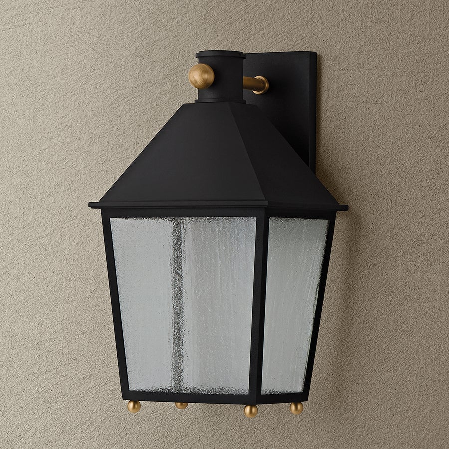 Troy Lighting Gladden Wall Sconce — B5716-TBK/PBR