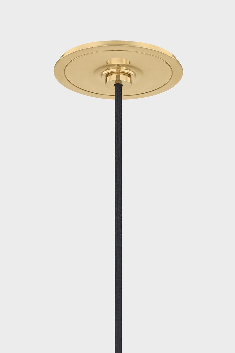 Hudson Valley Lighting Clivedon Pendant — MDS1402-AGB/SSG