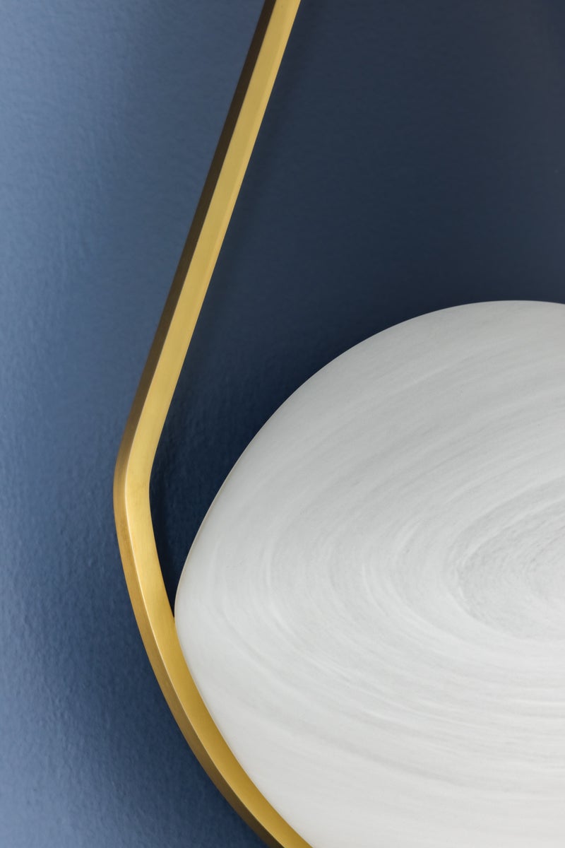 Hudson Valley Lighting BLAINA Wall Sconce — Aged Brass