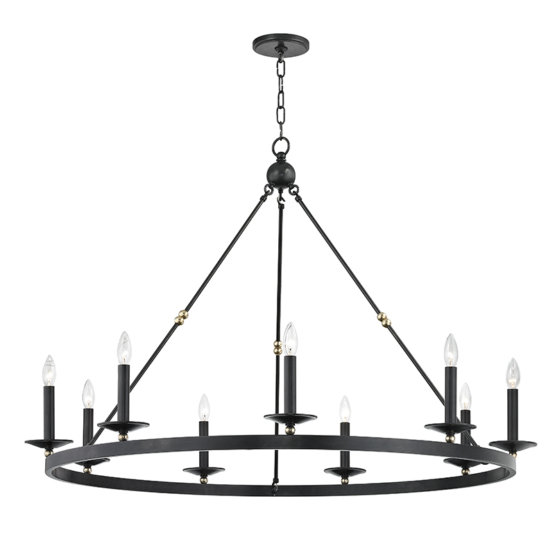 Hudson Valley Lighting Allendale Chandelier — 3209-AOB