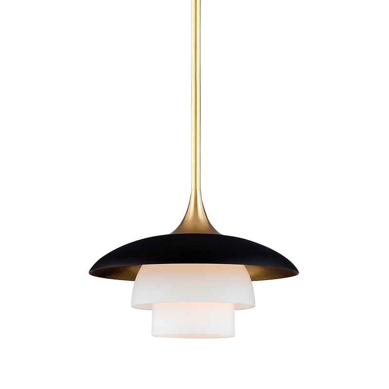 Hudson Valley Lighting Barron Pendant — Aged Brass