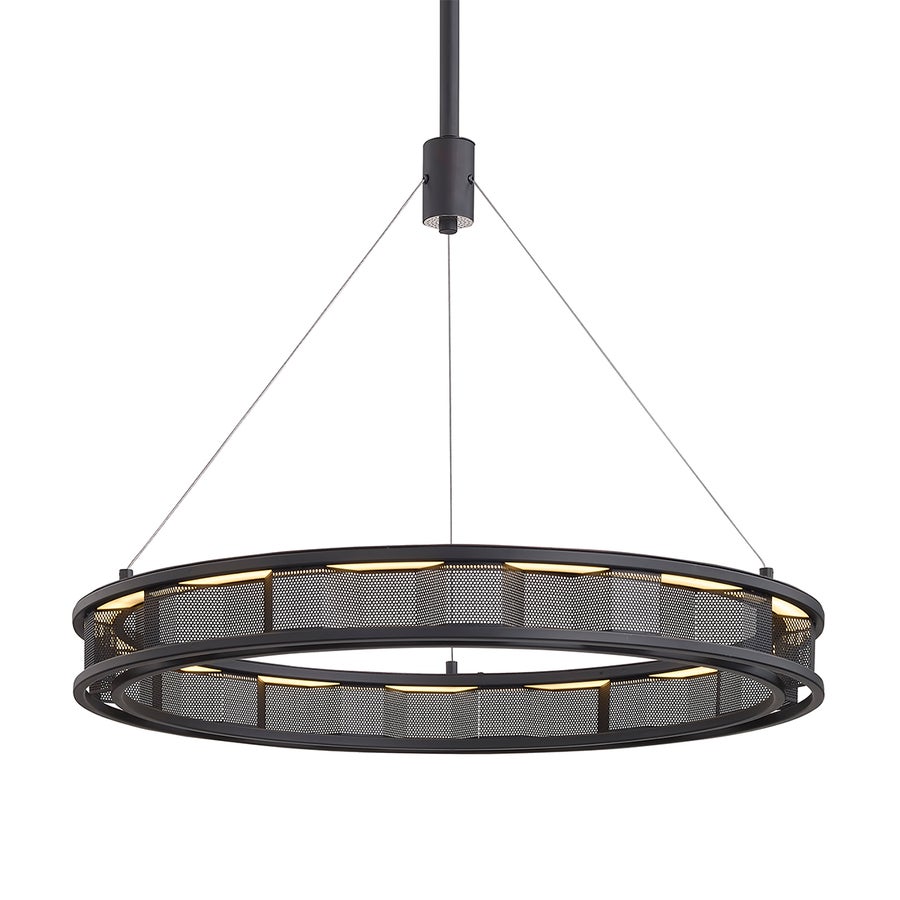 Troy Lighting Fuze Chandelier — F6863-SFB