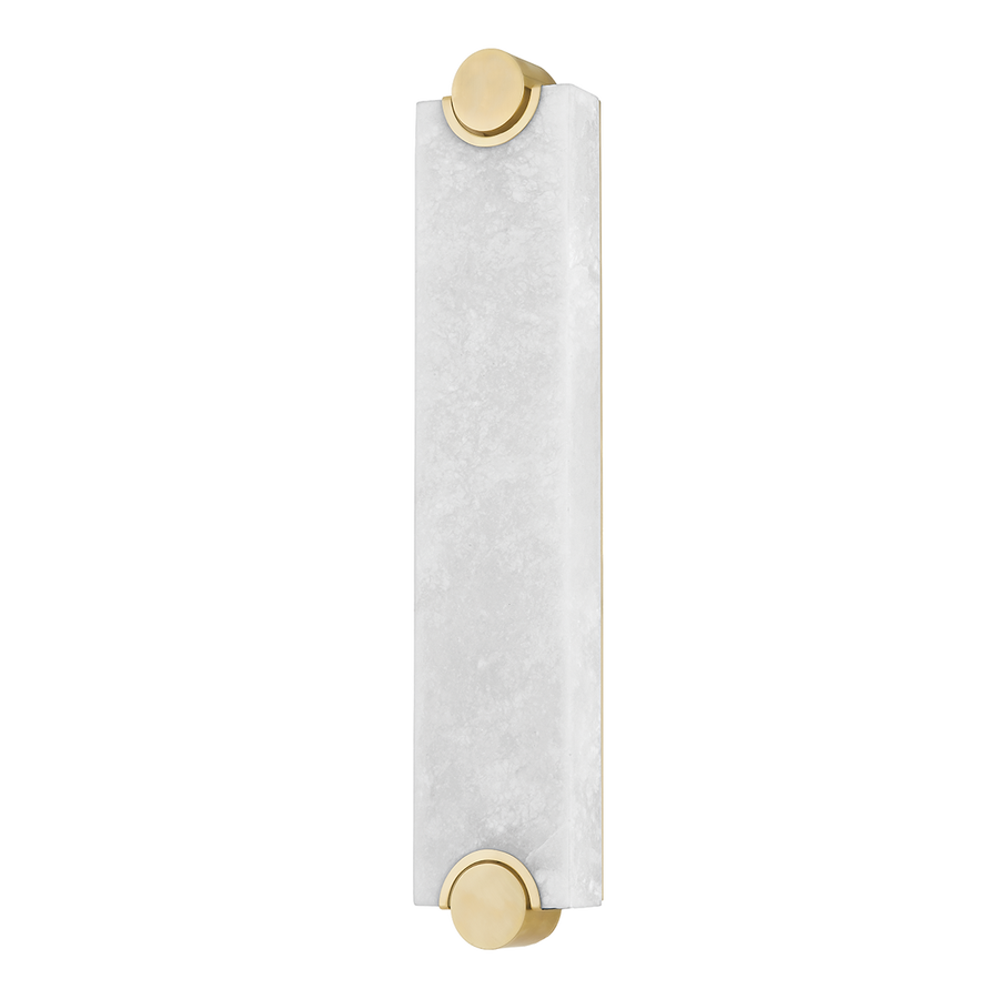 Hudson Valley Lighting BRANT Wall Sconce — Aged Brass