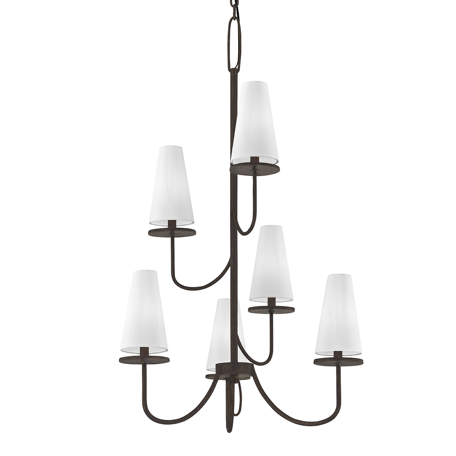 Troy Lighting Marcel Chandelier — F6297-TBZ