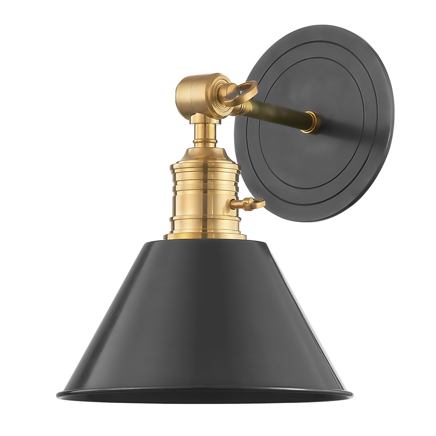 Hudson Valley Lighting Garden City Wall Sconce — 8321-AOB