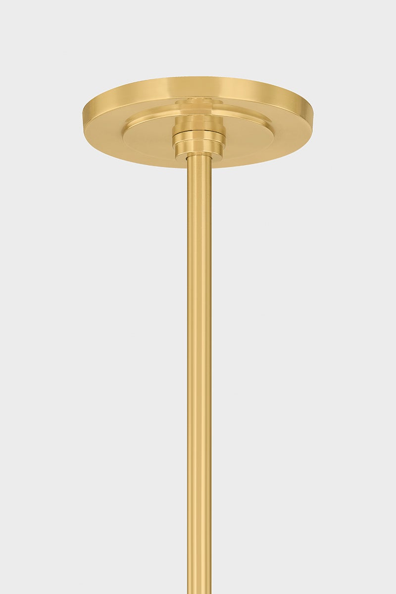 Hudson Valley Lighting LEVIN Chandelier — Aged Brass