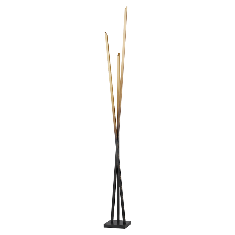 Hudson Valley Lighting Gansevoort Floor Lamp — Gradient Brass