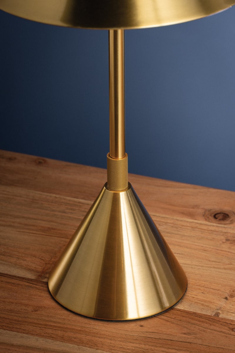 Hudson Valley Lighting SALMA Rechargeable Table Lamp — Aged Brass