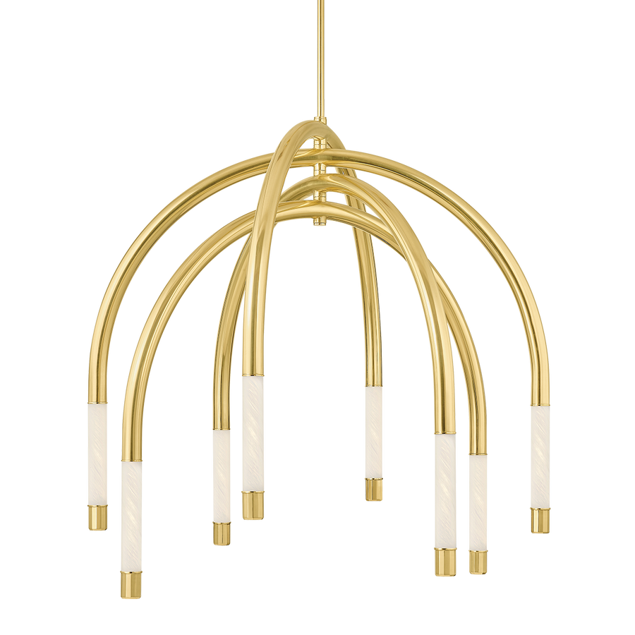 Corbett Lighting ZEME Chandelier — 471-48-VPB