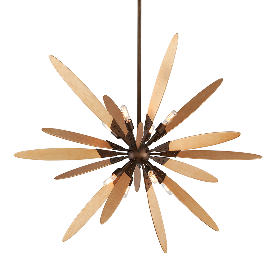 Troy Lighting Dragonfly Chandelier — F5276-DF/ST