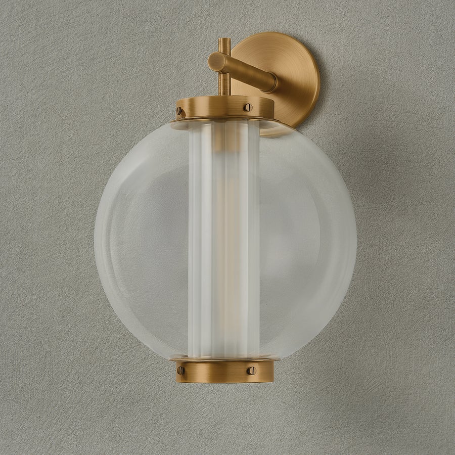 Troy Lighting Marco Exterior Wall Sconce — B6218-PBR