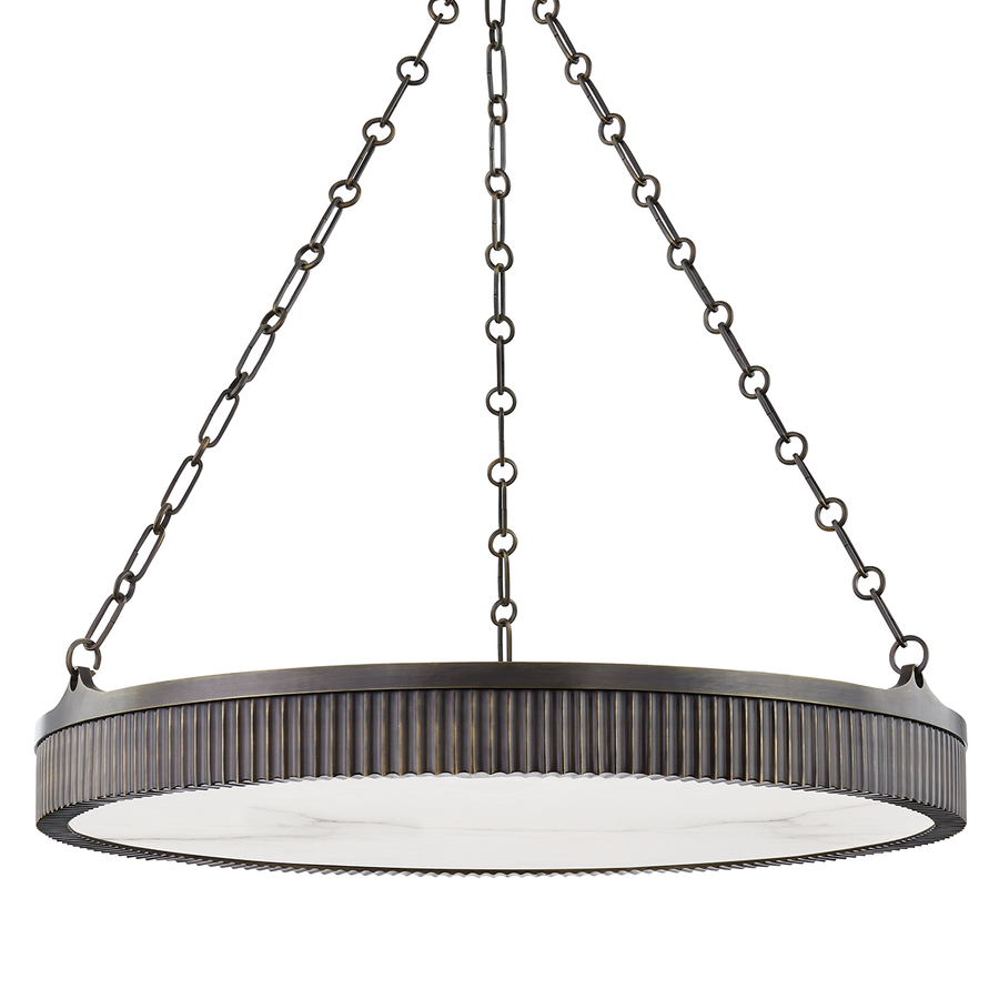 Hudson Valley Lighting Lynden Chandelier — Distressed Bronze