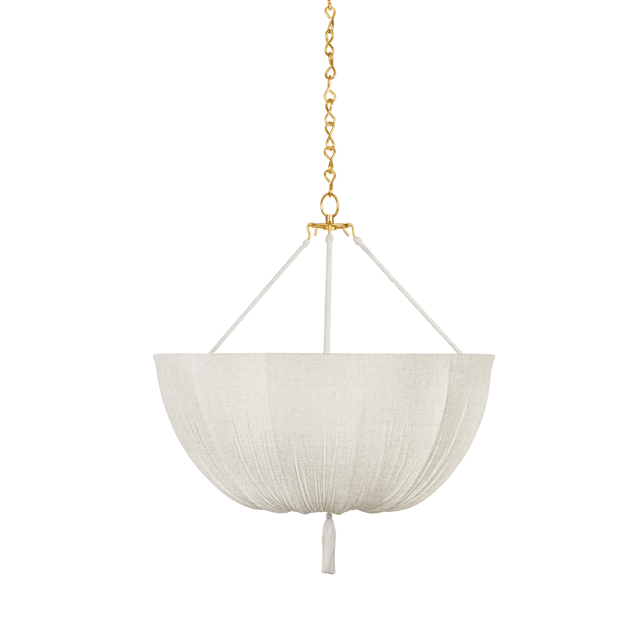 Hudson Valley Lighting CAROLINA Pendant — Aged Brass