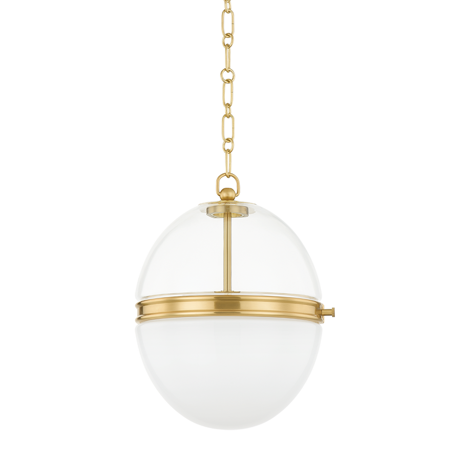 Hudson Valley Lighting DONNELL Pendant — Aged Brass