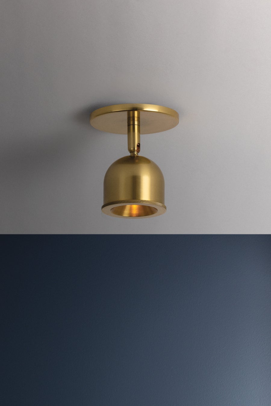 Hudson Valley Lighting Tuthill Flush Mount — Aged Brass