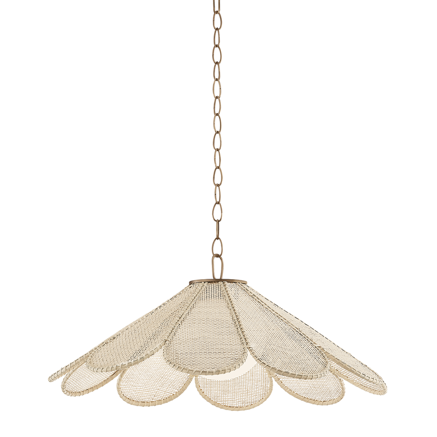Troy Lighting Petal Pendant — F3336-PBR