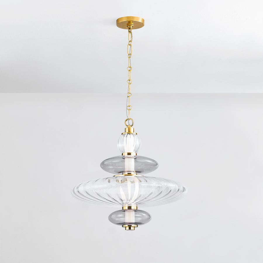 Hudson Valley Lighting WILLIAMS PENDANT — Aged Brass