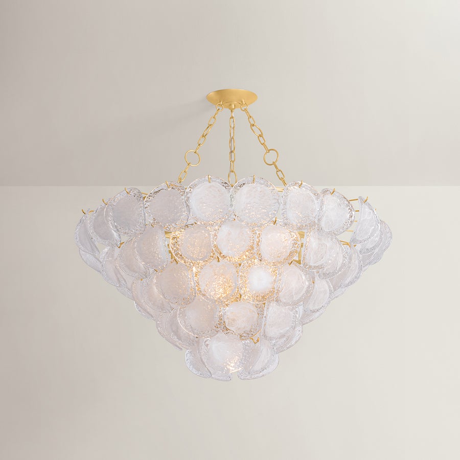 Hudson Valley Lighting Cedar Hill Chandelier — Vintage Gold Leaf