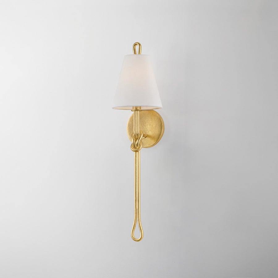 Hudson Valley Lighting ALBURGH WALL SCONCE — Vintage Gold Leaf