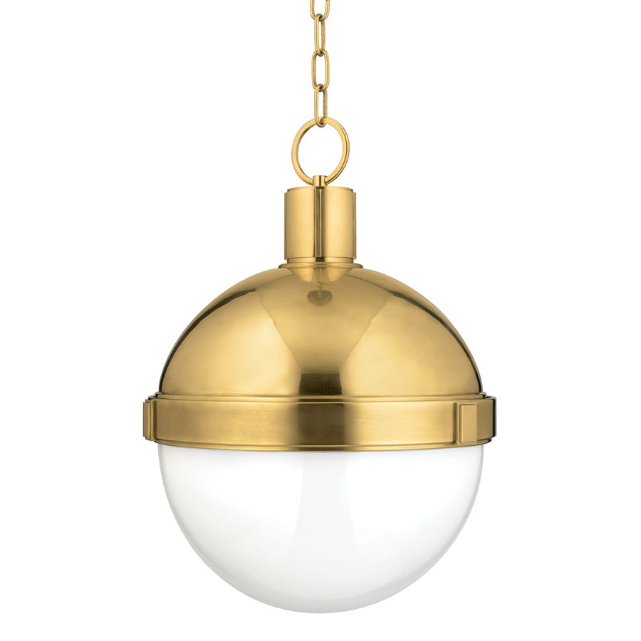 Hudson Valley Lighting Lambert Pendant — Aged Brass