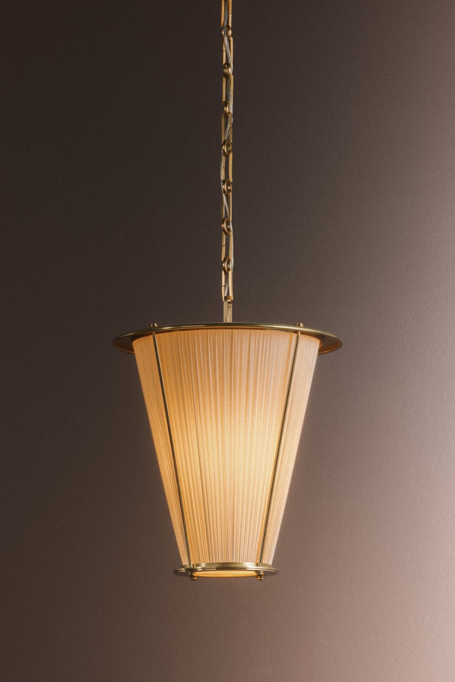 Hudson Valley Lighting Ellsworth Lantern — Aged Brass