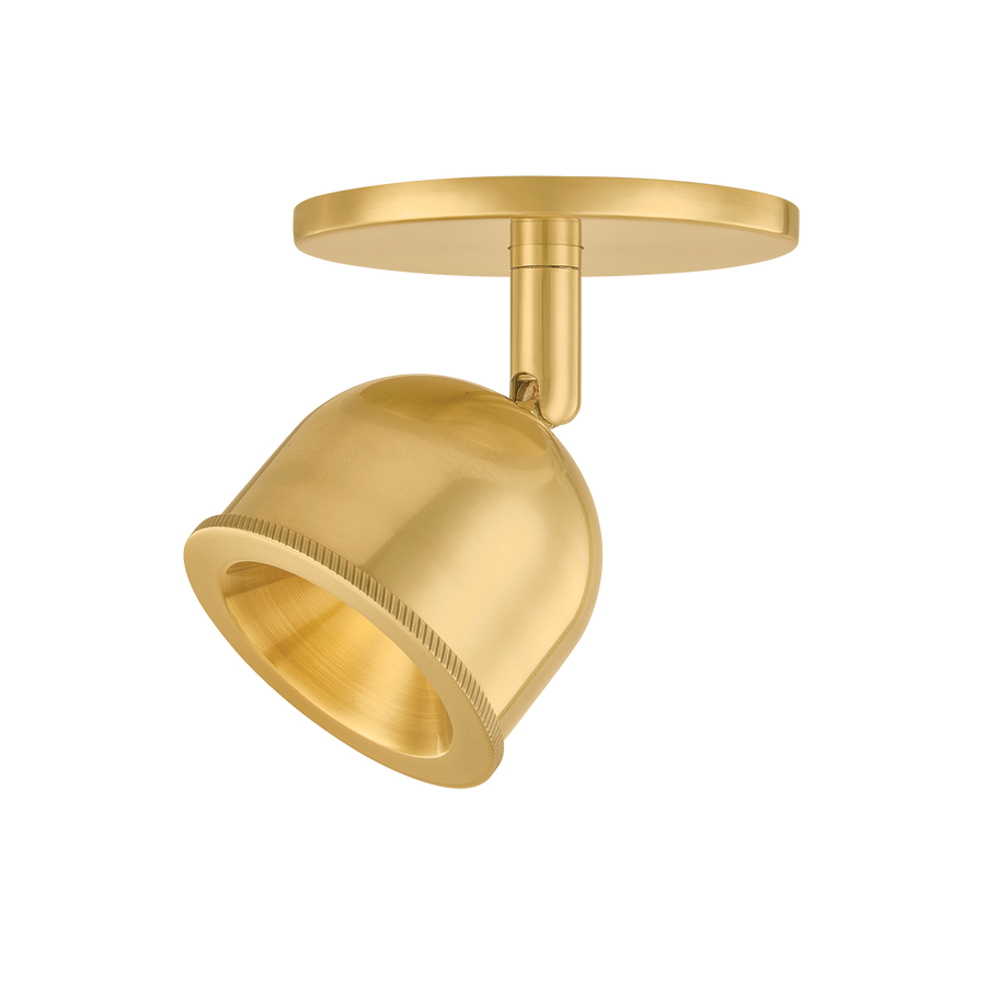 Hudson Valley Lighting Tuthill Flush Mount — Aged Brass